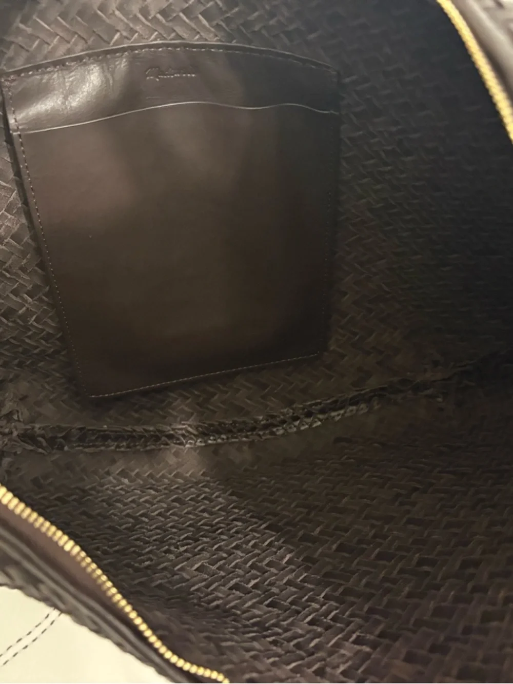 Madewell Woven Hobo Shoulder Bag in Dark Brown
